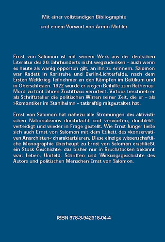 Ernst von Salomon E-Book